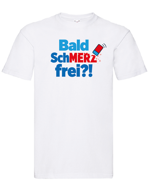 Bald SchMERZfrei?! Onkel Menga T-Shirt